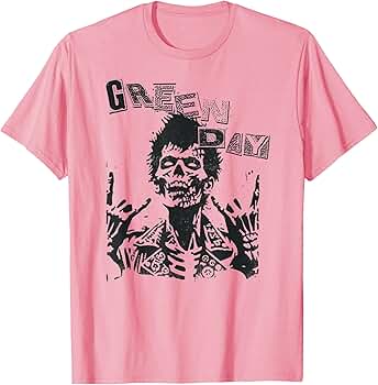 Amazon.com: Green Day Billie Joe Zombie T-Shirt : Clothing